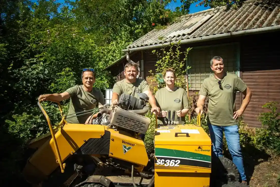 A Tuskó-Profi csapata Halásztelken
